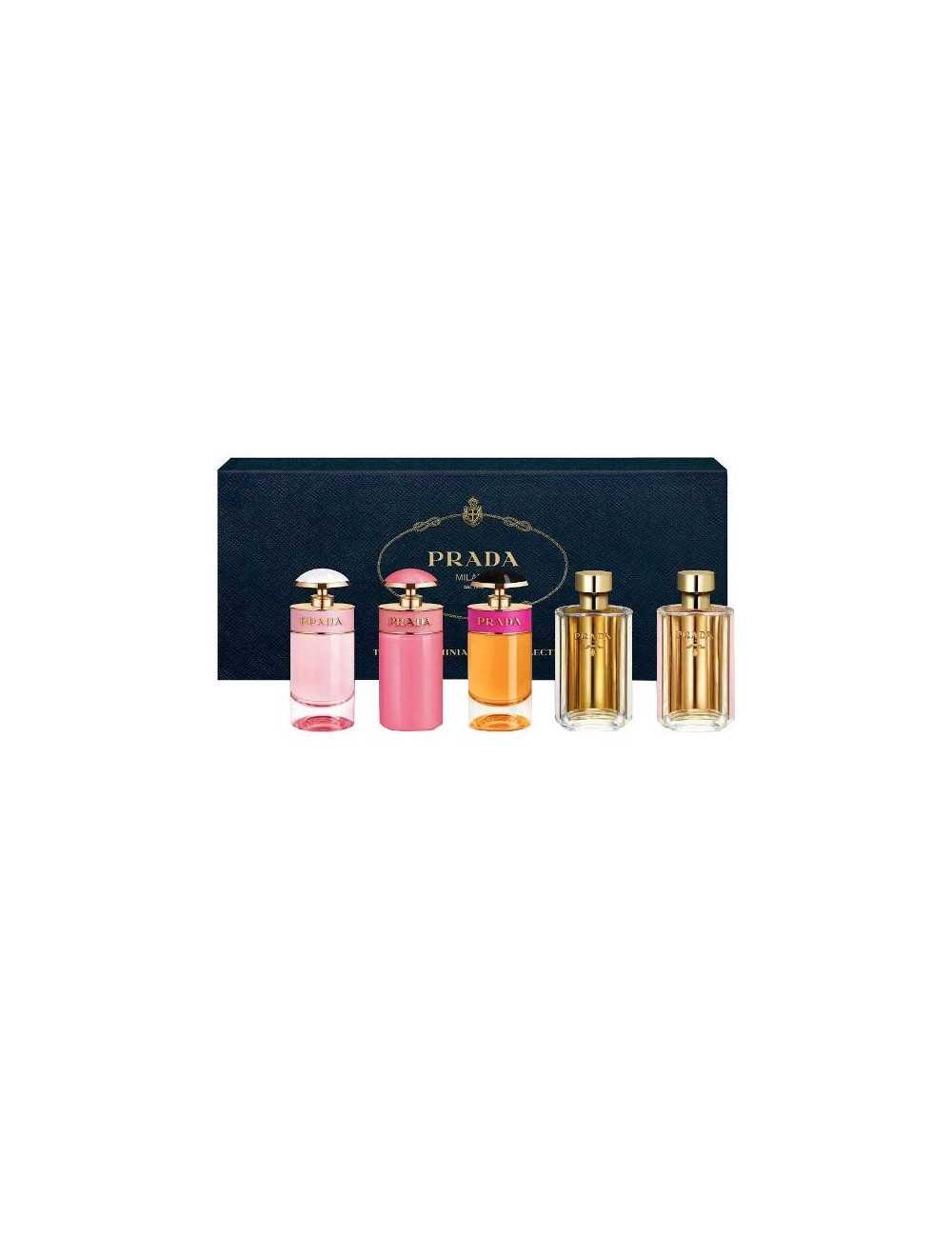 prada women miniature gift set 5 pieces